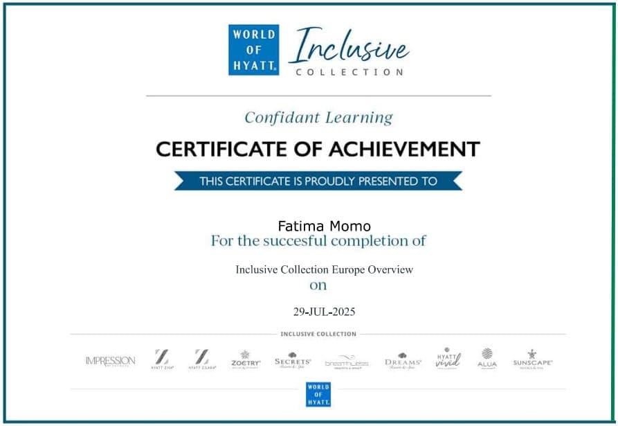 Certificado de logro de inclusión de Rumbo & Ave, 29 de julio de 2025.